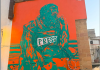 Sambuca di Sicilia, un murale dedicato al giornalista palestinese Anas al-Sharif 