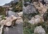 ​Castellammare, cede la parete rocciosa sulla strada di accesso al porto