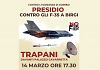 ​Trapani, presidio contro la guerra e la militarizzazione del territorio