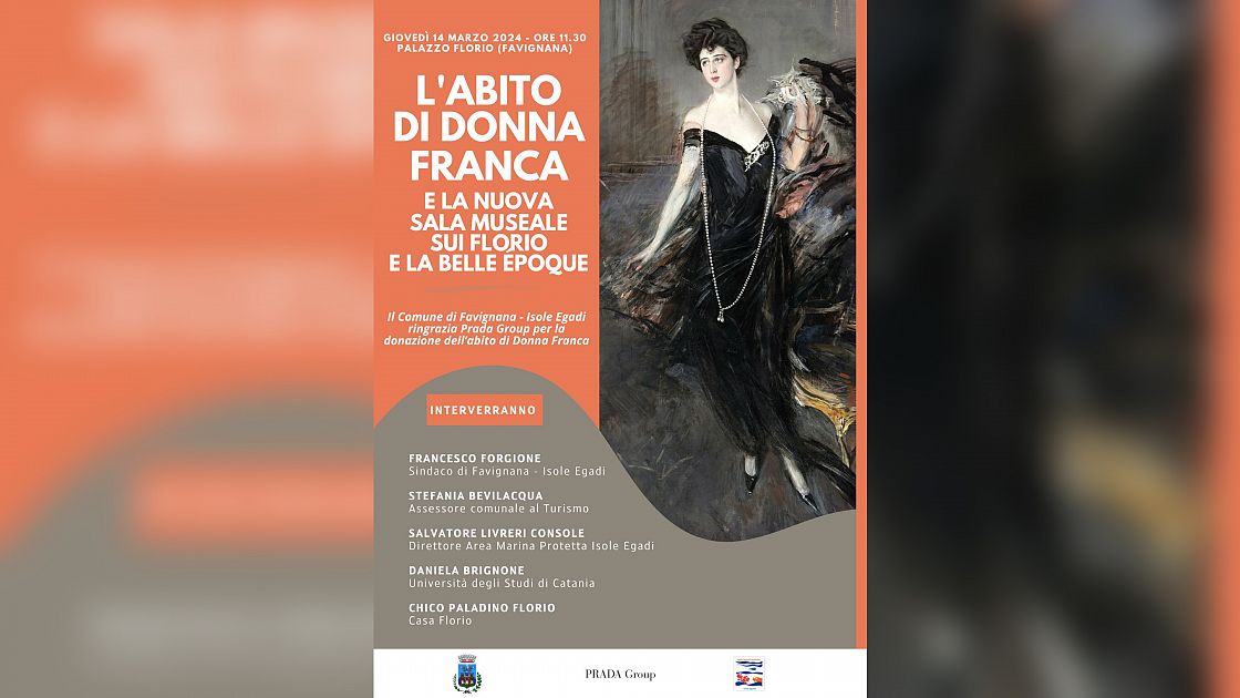 Il Comune Di Favignana Celebra L'eleganza E Lo Sfarzo Di Donna Franca ...