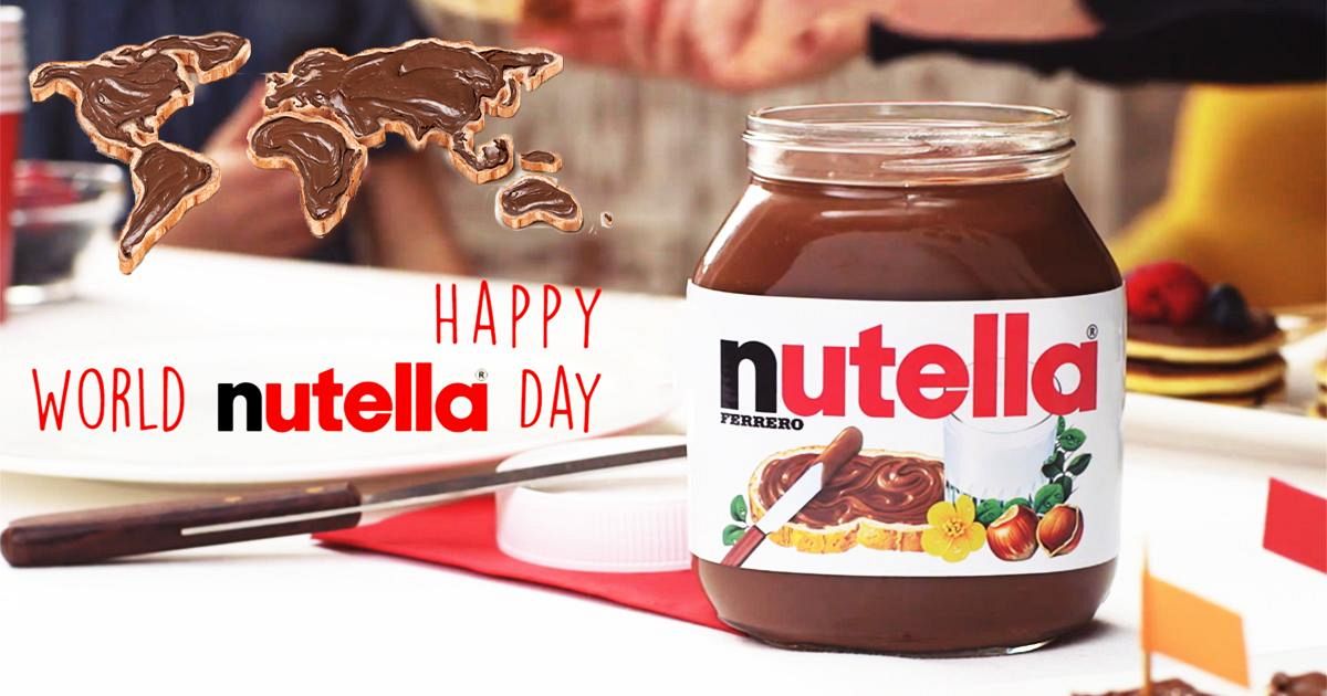 Giornata mondiale della Nutella, evento social mondiale. Ecco come