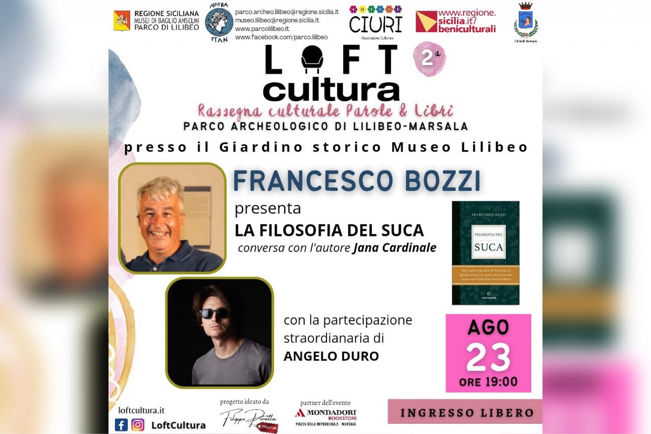 Marsala, Parole e Libri: la Filosofia del suca di F. Bozzi • Prima  Pagina Marsala