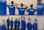 Le atlete della Twirling Star Trapani pronte per la Twirling Nations Cup a Torino