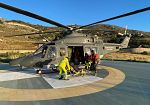 Il 31° Stormo soccorre un uomo di 70 anni trasportandolo in volo da Pantelleria a Trapani