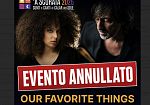Annullato il concerto “Our favorite things”  di Sade Mangiaracina  & Osvaldo Lo Iacono