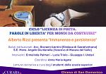 ​La parola come spazio di libertà: Alberto Rizzi ospite della Galleria Letteraria 2026