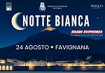 Favignana, la notte bianca torna a illuminare l’isola: musica, teatro e fuoco fino a tarda notte