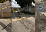 Strade distrutte a Borgata Costiera: le segnalazioni dei residenti 