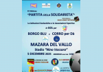 Mazara, il 5 dicembre la partita della solidarietà 