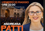 Marsala, domani il comizio finale di Andreana Patti