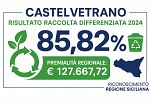 Raccolta differenziata al 85,82%, Castelvetrano ottiene una premialità dalla Regione Siciliana