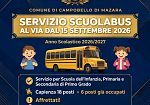 Al via dal 15 settembre il servizio di scuolabus a Campobello