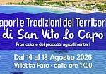 Sapori e Tradizioni del Territorio di San Vito Lo Capo: il programma dal 14 al 18 agosto