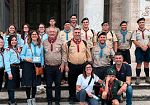 Il Gruppo Scout d’Europa Mazara 2 a Roma per il 50° anniversario della FSE