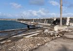 Pantelleria, riqualificazione Waterfront: posati i primi metri quadrati di pavimentazione sulla banchina