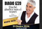 Biagio Izzo recupera la data: il 19 ottobre in scena con 
