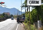 Controlli a tappeto tra Carini, Terrasini, Capaci e Isola delle Femmine: 1 arresto e 4 denunce