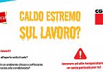 Caldo estremo sul lavoro:  Fillea e Patronato Inca lanciano campagna contro il rischio microclimatico