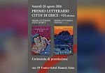 Premio letterario Città di Erice, oggi le premiazioni