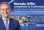 Marsala, Grillo: «Bisogna completare e far vivere le opere avviate in città e territorio»