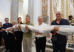 «Non sono numeri, ma persone»: in Cattedrale a Mazara il “Sudario di Gaza” 