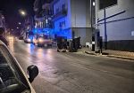Auto si cappotta in corso Generale Medici ad Alcamo. Intervengono i vigili del fuoco