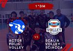 Volley maschile, prima divisione: Actor Polis Alcamo vince lo scontro diretto contro Sciacca e mantiene il secondo posto