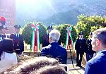 34 anni dalla strage di Capaci, Il Ministro Piantedosi e il Prefetto Pisani rendono omaggio ai servitori dello Stato
