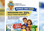 Sambuca di Sicilia, TARI più leggera: arriva lo sconto del 25% per le famiglie in difficoltà