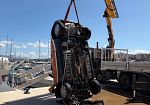 Porto di Castellammare ,Veicolo finisce in mare, salvi i due occupanti