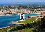 ​Lutto cittadino a Favignana durante i funerali di Michele Sias