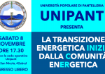 Pantelleria, all’Unipant una conferenza per capire e costituire una comunità energetica rinnovabile sociale 