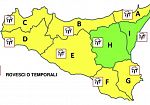 Allerta gialla confermata in Sicilia: attesi temporali e venti di burrasca