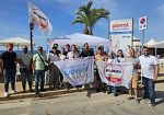 Porto di Marinella: l 'on. Ciminnisi insieme ai pescatori esasperati