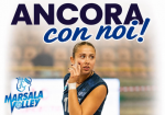 Il Ministro della Difesa resta al Marsala Volley - Confermata Luna Cicola 