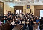 ​Il Coro “DoReMi” ricevuto a Palazzo Pignatelli per il prestigioso traguardo al Sanremo GEF 2026