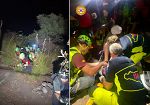 ​Recuperata nella notte una turista infortunata nella gola di Cavagrande del Cassibile