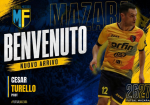 Futsal Mazara: arriva il bomber brasiliano Cesar Turello