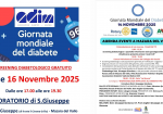 Mazara, Giornata Mondiale del Diabete: ecco le iniziative dal 14 al 16 novembre 
