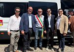 Trappeto, inaugurato il nuovo scuolabus comunale