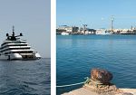 Mazara, maxi yacht e navi da crociera ormeggiate al largo. Per il dragaggio del porto si riaccende però la speranza… 