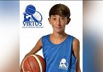 Il giovanissimo Gabriele Bertuglia della Virtus Mazara nella rappresentativa siciliana al Trofeo Coni