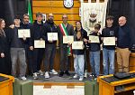 Kickboxing, premiati 7 atleti alcamesi dal sindaco Surdi
