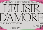 “L’elisir d’amore” di Donizetti sul palco del Luglio Musicale Trapanese
