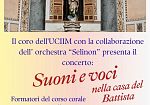 ​“Suoni e Voci nella Casa del Battista”: una serata di musica e spiritualità aperta alla cittadinanza