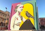 Pantelleria, inaugurato il murale “Non voltarti” di Andrea Buglisi 
