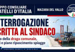 FdI Mazara presenta un'interrogazione sull'utilizzo delle draga comunale