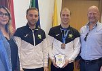 ​L'atleta mazarese Vito Margiotta accolto a Palazzo di Città