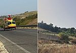 ​Si ribalta camion nelle campagne di Calatafimi, 84enne trasferito in codice rosso a Palermo