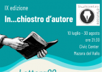 Mazara, rassegna “In..chiostro d’autore”: Simona Lo Iacono presenta 